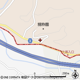 熊本県玉名郡和水町萩原1036周辺の地図