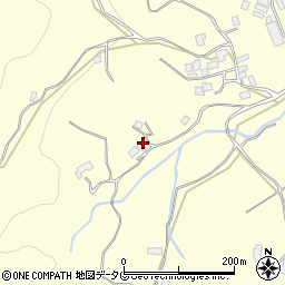 長崎県西海市西彼町平原郷1254周辺の地図