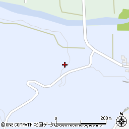 大分県竹田市飛田川243周辺の地図