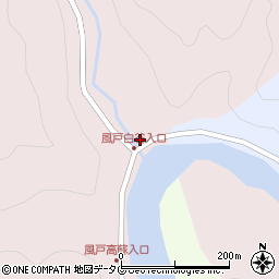 西日本産業株式会社　風戸事業所周辺の地図