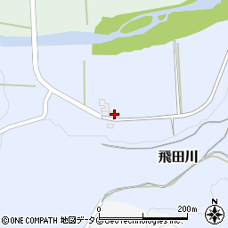 大分県竹田市飛田川431周辺の地図