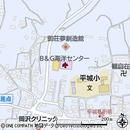 愛媛県南宇和郡愛南町御荘平城1943周辺の地図