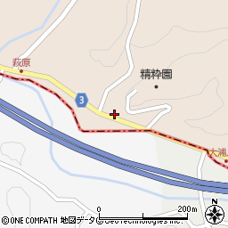 熊本県玉名郡和水町萩原79周辺の地図