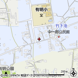 熊本県荒尾市一部390周辺の地図