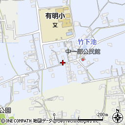 熊本県荒尾市一部378周辺の地図