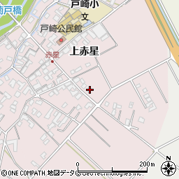 熊本県菊池市上赤星1569-3周辺の地図