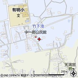 熊本県荒尾市一部460周辺の地図