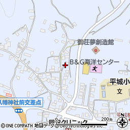 愛媛県南宇和郡愛南町御荘平城1680周辺の地図
