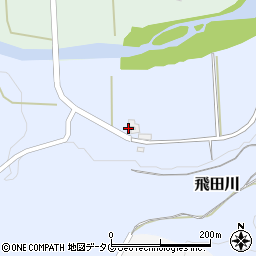 大分県竹田市飛田川439周辺の地図