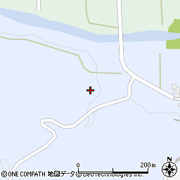 大分県竹田市飛田川262周辺の地図