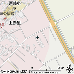 熊本県菊池市上赤星1558-3周辺の地図