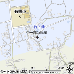 熊本県荒尾市一部464周辺の地図