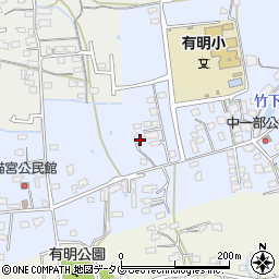 熊本県荒尾市一部408周辺の地図