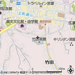 大分県竹田市竹田2068周辺の地図