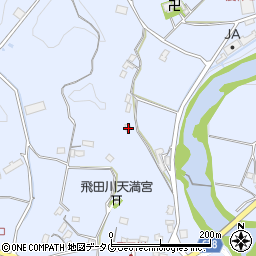 大分県竹田市飛田川2215周辺の地図