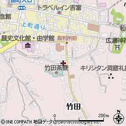 大分県竹田市竹田2061-8周辺の地図