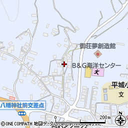 愛媛県南宇和郡愛南町御荘平城1664周辺の地図