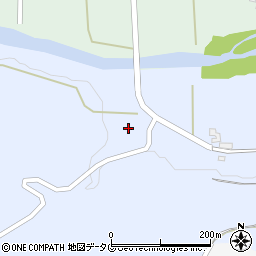大分県竹田市飛田川251周辺の地図