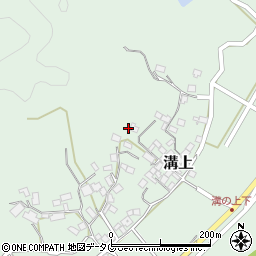 熊本県玉名市溝上203周辺の地図