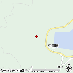 愛媛県南宇和郡愛南町中浦1254周辺の地図