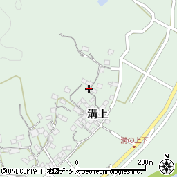 熊本県玉名市溝上189周辺の地図