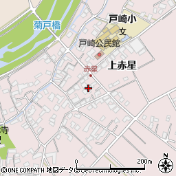 熊本県菊池市上赤星1119周辺の地図