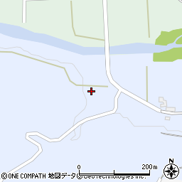 大分県竹田市飛田川256周辺の地図