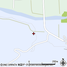 大分県竹田市飛田川261周辺の地図