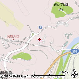 大分県竹田市竹田351周辺の地図