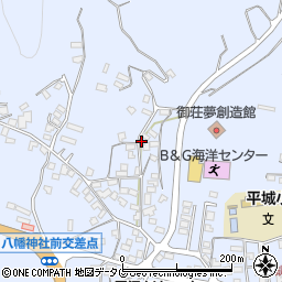 愛媛県南宇和郡愛南町御荘平城1670周辺の地図