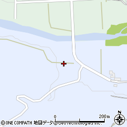 大分県竹田市飛田川253周辺の地図