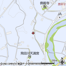 大分県竹田市飛田川2213周辺の地図