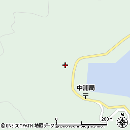 愛媛県南宇和郡愛南町中浦1244周辺の地図