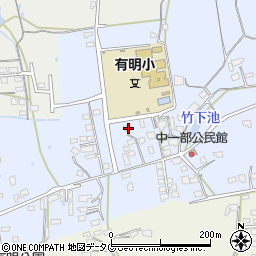 熊本県荒尾市一部382周辺の地図