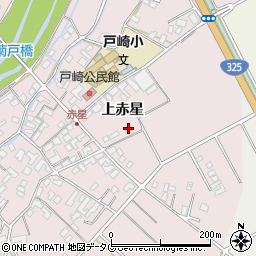 熊本県菊池市上赤星1531周辺の地図