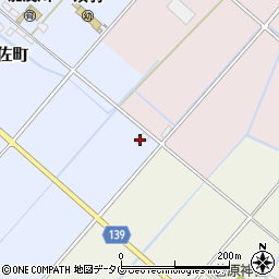 熊本県菊池市七城町甲佐町554周辺の地図