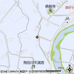 大分県竹田市飛田川2212周辺の地図