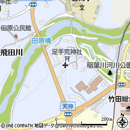 大分県竹田市飛田川1590周辺の地図