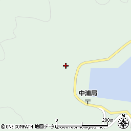 愛媛県南宇和郡愛南町中浦1244-1周辺の地図