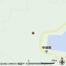 愛媛県南宇和郡愛南町中浦1235周辺の地図