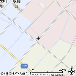 熊本県菊池市南古閑775周辺の地図
