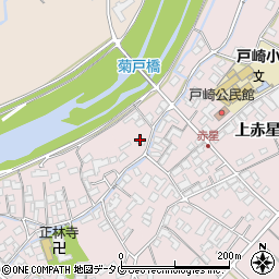 熊本県菊池市上赤星1093周辺の地図