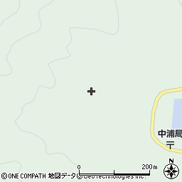 愛媛県南宇和郡愛南町中浦1187周辺の地図