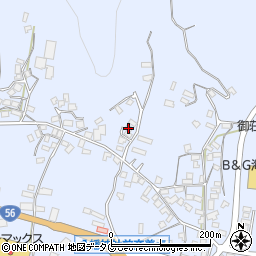 愛媛県南宇和郡愛南町御荘平城1300周辺の地図