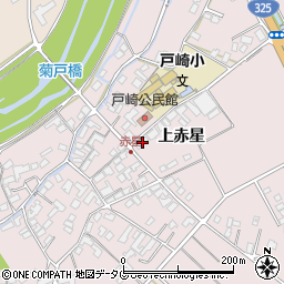 熊本県菊池市上赤星1131周辺の地図