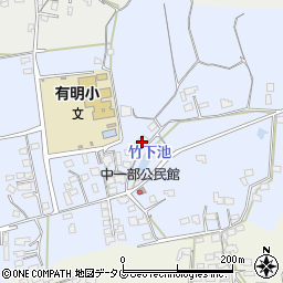 熊本県荒尾市一部603周辺の地図