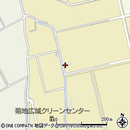 熊本県菊池市下河原3882周辺の地図