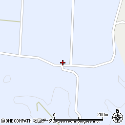 大分県豊後大野市緒方町鮒川1232周辺の地図