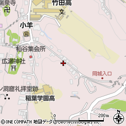 大分県竹田市竹田2576周辺の地図