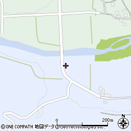 大分県竹田市飛田川236周辺の地図
